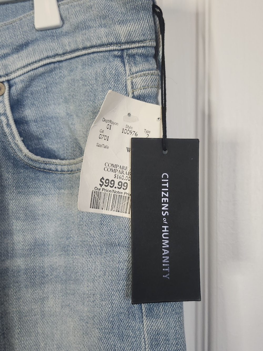 Citizens Of Humanity  Rocket Crop Jeans Size 32 - Picture 4 of 6